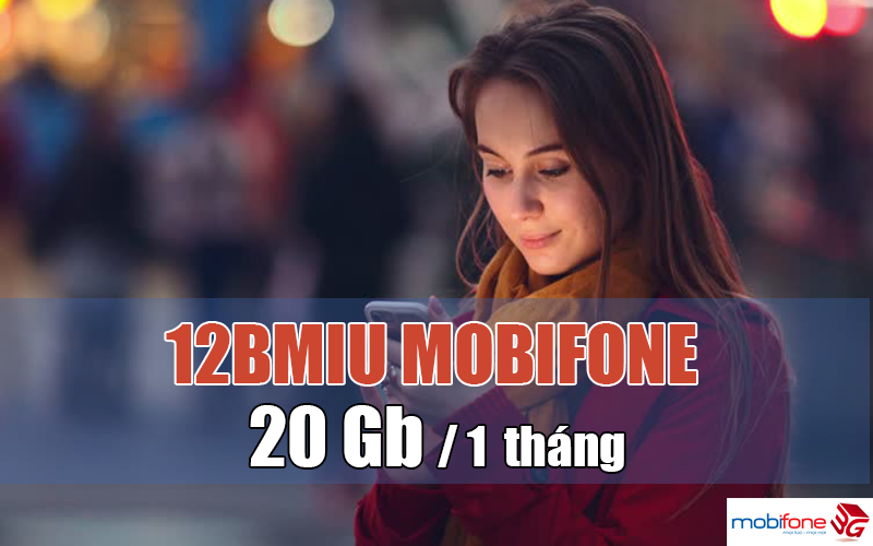 Đăng ký gói 12Bmiu Mobifone xài 3G cả năm