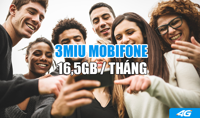Đăng ký gói 3MIU Mobifone thỏa sức truy cập internet 3 tháng