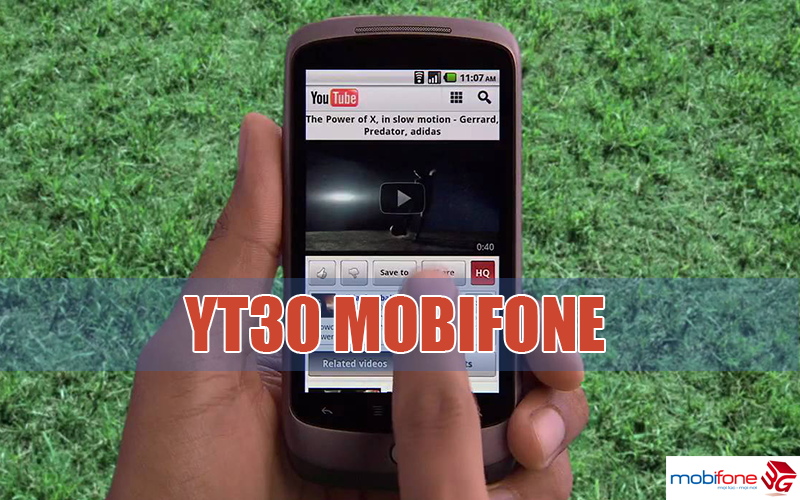 Gói YT30 Mobifone – Gói tiện ích xem Youtube của nhà mạng Mobi 