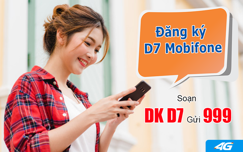 Cách đăng ký gói D7 Mobifone dễ dàng bằng tin nhắn