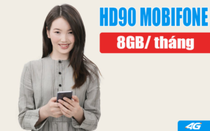 Gói HD90 Mobifone ưu đãi 8GB trọn gói 1 tháng
