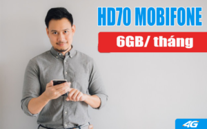 Cách đăng ký gói HD70 Mobifone có ngay 6GB giá chỉ 70.000đ/tháng